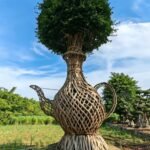 Premium High‑End Sculpted Ficus ‑ Wine‑Pot Shape